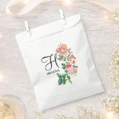 ヴィンテージフローラ植物単図カスタマイズ図 フェイバーバッグ (クリップ留めされた状態)