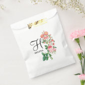 ヴィンテージフローラ植物単図カスタマイズ図 フェイバーバッグ (封をした状態)