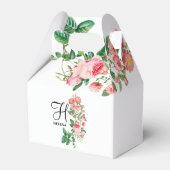 ヴィンテージフローラ植物単図カスタマイズ図 フェイバーボックス (裏面サイド)