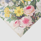 ヴィンテージフローラ植物学ティッシュペーパー 薄葉紙 (詳細)