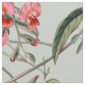 ヴィンテージフローラ植物開花 ファブリック (クローズアップ)