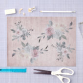 ヴィンテージフローラ楽譜 薄葉紙 (クラフト)