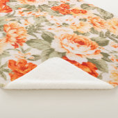 ヴィンテージフローラ構造 シェルパブランケット (3/4)