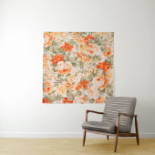 ヴィンテージフローラ構造 タペストリー (インサイチュ(横))