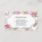 ヴィンテージフローラ歯科クリニック歯科医 名刺 (裏面)