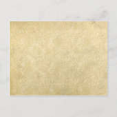 ヴィンテージフローラ汚染紙空白のはがき ポストカード (正面)