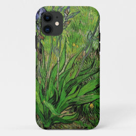 ヴィンテージフローラ油彩画、ヴァン・ゴッホ・アイリス iPhone 11 ケース