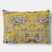 ヴィンテージフローラ湖イエロートイレデジュイモノグラム アクセサリーポーチ (裏面)