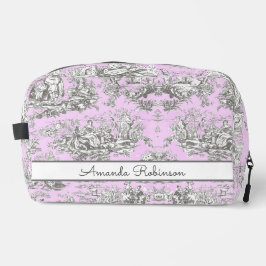 ヴィンテージフローラ湖ピンクトイレデジュイモノグラムac ドップキット