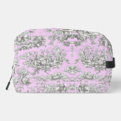 ヴィンテージフローラ湖ピンクトイレデジュイモノグラムac ドップキット (裏面)