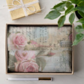 ヴィンテージフローラ照合パターン 薄葉紙 (ギフト)