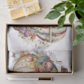 ヴィンテージフローラ熱気球1 薄葉紙 (ギフト)