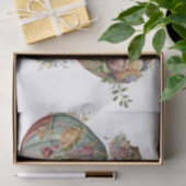 ヴィンテージフローラ熱気球2 薄葉紙 (ギフト)