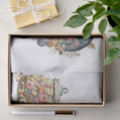 ヴィンテージフローラ熱気球4 薄葉紙 (ギフト)