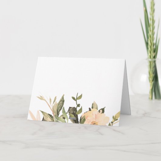 ヴィンテージフローラ牡丹 | Happy Mother's Day シーズンカード (裏面)