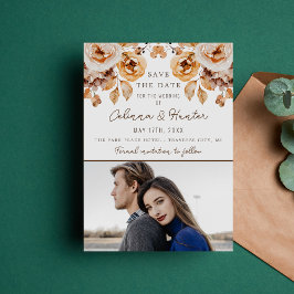 ヴィンテージフローラ秋乾花結婚ズ セーブザデート