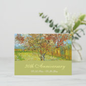 ヴィンテージフローラ素晴らし芸術周年記念招待状。 招待状 (スタンド正面)