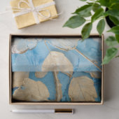 ヴィンテージフローラ素朴テクスチャフランスのの切り離し 薄葉紙 (ギフト)