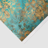 ヴィンテージフローラ素朴テクスチャフランスのの切り離し 薄葉紙 (詳細)