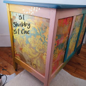 ヴィンテージフローラ素朴テクスチャフランスのの切り離し 薄葉紙