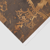 ヴィンテージフローラ素朴テクスチャフランスのの切り離し 薄葉紙 (詳細)