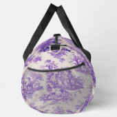 ヴィンテージフローラ紫色トワールデジュイミモノグラム ダッフルバッグ (右)