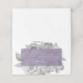 ヴィンテージフローラ紫 プレイスカード (外部開封)