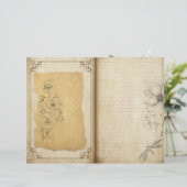 ヴィンテージフローラ経過日誌スクラップブック紙 (スタンド正面)