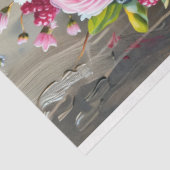 ヴィンテージフローラ結婚のケーキフードベーカリーデコパージュ 薄葉紙 (詳細)