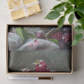 ヴィンテージフローラ結婚のケーキフードベーカリーデコパージュ 薄葉紙 (ギフト)