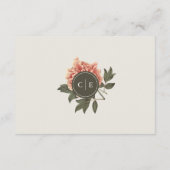 ヴィンテージフローラ結婚の詳細エンクロージャカード エンクロージャーカード (裏面)