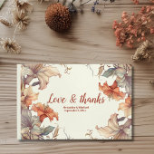 ヴィンテージフローラ結婚アールヌーボー ゲストブック