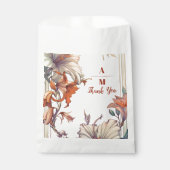 ヴィンテージフローラ結婚アールヌーボー フェイバーバッグ (正面)