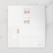 ヴィンテージフローラ結婚クラシック プレイスカード (外部開封)