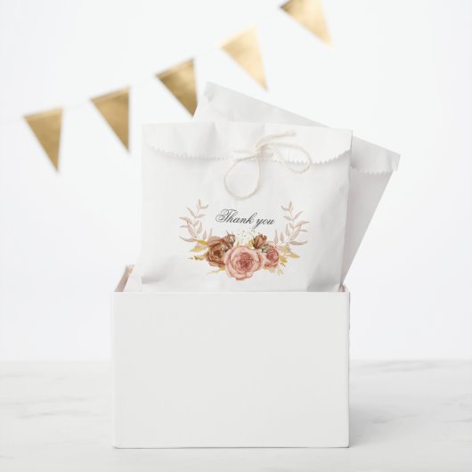 ヴィンテージフローラ結婚クレスト感謝していのバッグ フェイバーバッグ (パーティー)