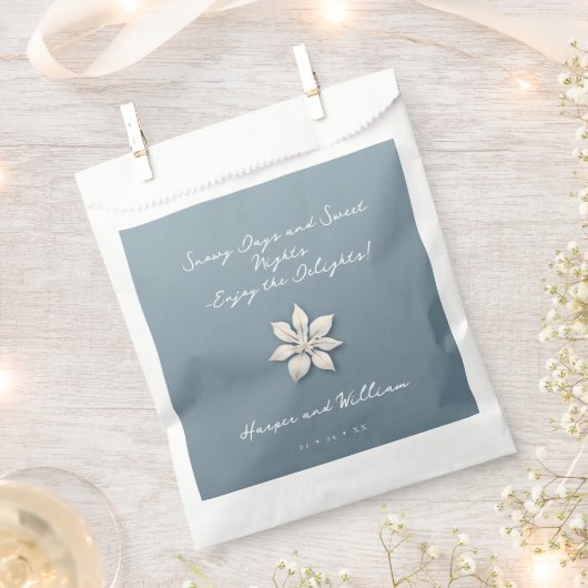 ヴィンテージフローラ結婚クレスト感謝していのバッグ フェイバーバッグ (クリップ留めされた状態)