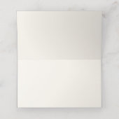 ヴィンテージフローラ結婚フレーム プレイスカード (内部開封)