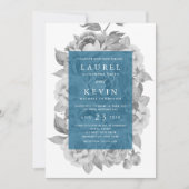 ヴィンテージフローラ結婚式招待状 |セルーリャ 招待状 (正面)