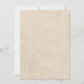 ヴィンテージフローラ結婚式招待状 招待状 (裏面)