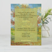 ヴィンテージフローラ結婚式招待状 招待状 (スタンド正面)