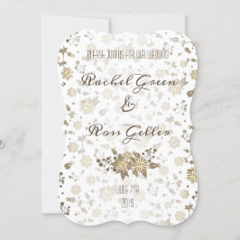 ヴィンテージフローラ結婚式招待状 招待状