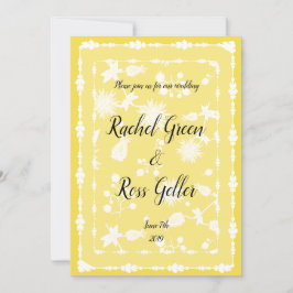 ヴィンテージフローラ結婚式招待状 招待状