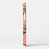 ヴィンテージフローラ継ぎ目なし花模様 Case-Mate iPhoneケース (裏面 / 右)