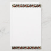 ヴィンテージフローラ縁ど文具 便箋 (正面/裏面)