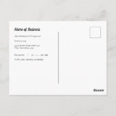 ヴィンテージフローラ脊髄カイロプラクターアポイントメント ポストカード (裏面)