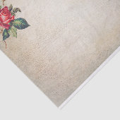ヴィンテージフローラ花バラ花 薄葉紙 (詳細)