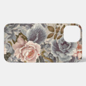 ヴィンテージフローラ芸術 iPhoneケース (裏面横)