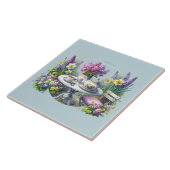 ヴィンテージフローラ茶パーティーinガーデン タイル (側面)