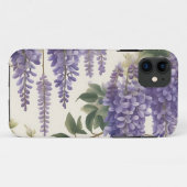 ヴィンテージフローラ藤 Case-Mate iPhoneケース (裏面(横))