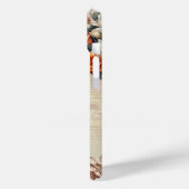 ヴィンテージフローラ蝶パーソナライズされた Case-Mate iPhoneケース (裏面 / 左)